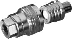Quick Release Coupling for hydraulic breaking systems