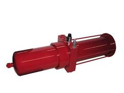 Double piston accumulator