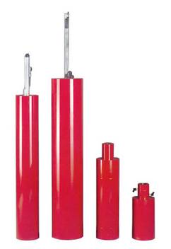 Piston acc. with piston position control