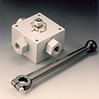 Multiway ball valves